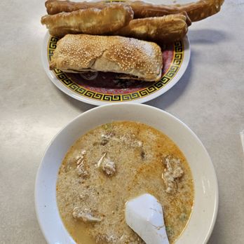 Huge Tree Pastry - Awesome breakfast combination - Taiwanese Near Me - Monterey Park, California
