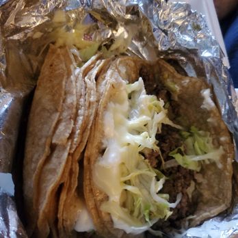 Burrito King - Beef with corn shell tacos. - Food Trucks Near Me - Rantoul, Illinois