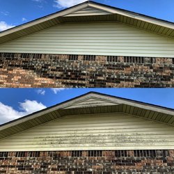 Hughes Extreme Power Washing - Before and after