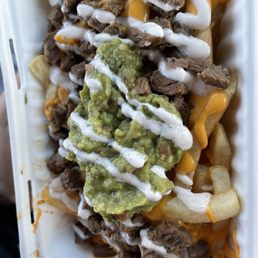 Carne asada fries