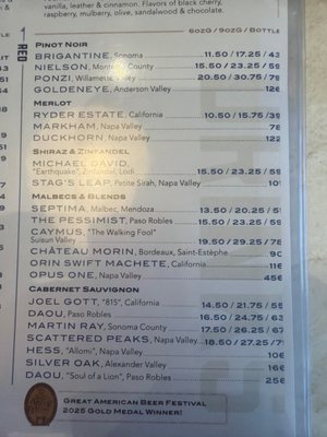 Menu photo 1 Brigantine Del Mar, CA Menu photo 1 Brigantine Del Mar, CA