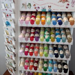 Homespun Harmony - Happy Cotton - little skeins of cotton yarn in 50 colors perfect for crocheting up the little animals from the pattern collection