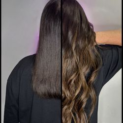 Bellami Beauty Bar - Before & After Hair Extensions