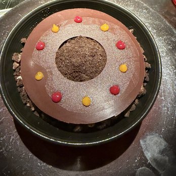 L'Atelier de Joel Robuchon - Chocolate cremeux - French Near Me - Miami, Florida L'Atelier de Joel Robuchon - Chocolate cremeux - French Near Me - Miami, Florida