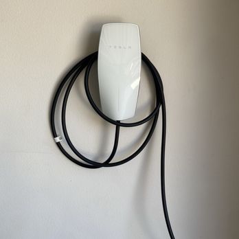 KCD Electric - Tesla wall connector. Clean work nice and straight. - Electricians Near Me