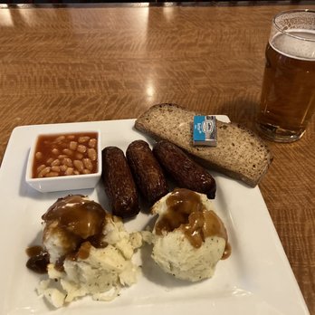 Mr. Dooley's - Disappointing bangers and mash - Irish Near Me - Boston, Massachusetts