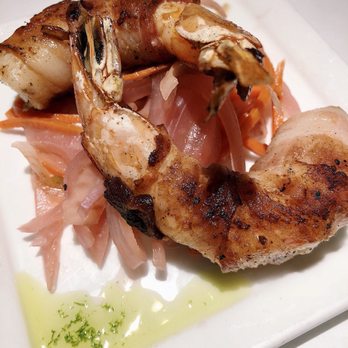 Montrio - Smoked Bacon-Wrapped Shrimp - New American Near Me - Monterey, California