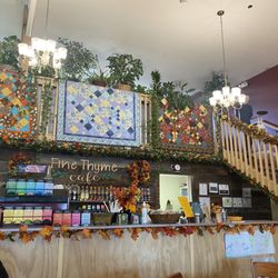 Fine Thyme Cafe - Coffee & tea service area