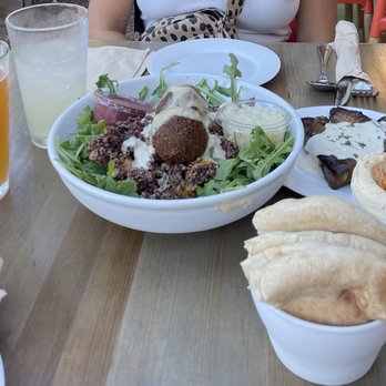 Pomella - Butternut Squash & Quinoa Salad Cheese-Stuffed Falafel Eggplant Mezze Hummus - Middle Eastern Near Me - Oakland, California Pomella - Butternut Squash & Quinoa Salad Cheese-Stuffed Falafel Eggplant Mezze Hummus - Middle Eastern Near Me - Oakland, California