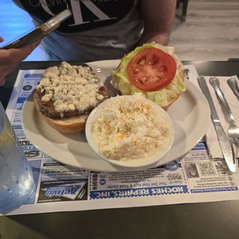 Gaby’s Cafe - Blue cheese burger - Diners Near Me - Frenchtown, New Jersey Gaby’s Cafe - Blue cheese burger - Diners Near Me - Frenchtown, New Jersey