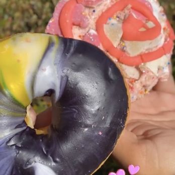 SloDoCo Donuts - Galaxy Donut and Animal Cookie - Donuts Near Me - San Luis Obispo, California