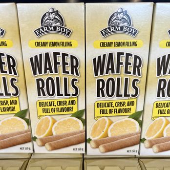 Farm Boy - three boxes of water rolls on display - Grocery Near Me - Oakville, Ontario Farm Boy - three boxes of water rolls on display - Grocery Near Me - Oakville, Ontario