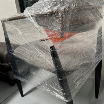 Ryder Relocations - broken leg on brand new chair, which would have required excessive force to happen - Movers Near Me - Totowa, New Jersey Ryder Relocations - broken leg on brand new chair, which would have required excessive force to happen - Movers Near Me - Totowa, New Jersey