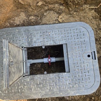 Keith's Plumbing and Electrical - PVC Ball Valve Inside Meter Box - Water Heater Installation/Repair Near Me - Crossville, Illinois Keith's Plumbing and Electrical - PVC Ball Valve Inside Meter Box - Water Heater Installation/Repair Near Me - Crossville, Illinois