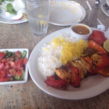 Javan Restaurant - Boneless chicken kabob - Persian/Iranian Near Me - Los Angeles, California