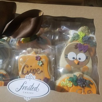 Frosted Cakery - Boxed Thanksgiving cookies - Bakeries Near Me - Fresno, California