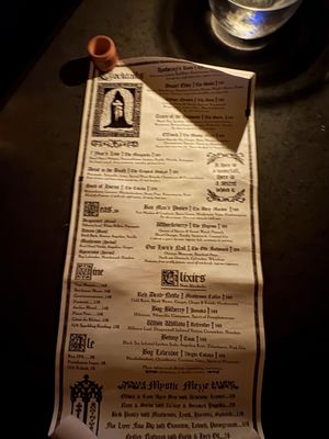 Menu photo 8 Throne Room San Diego, CA