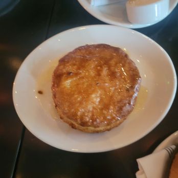 Row 34 - The Biscuit sits in a honey Maple syrup at the bottom. - Seafood Near Me - Burlington, Massachusetts