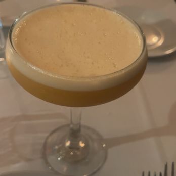 L'Osteria - Apricot sour with egg white top - Italian Near Me - New York, New York