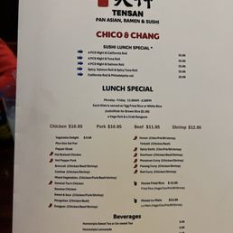 Menu 10/14/24