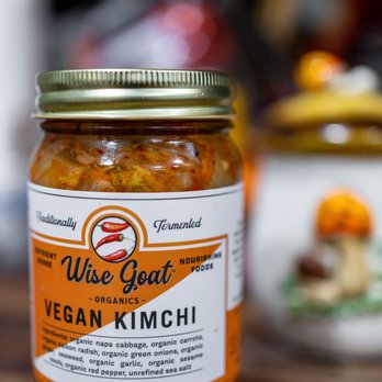 Campbell Farmers Market - Wise Goat Vegan Kimchi ($12) - Farmers Market Near Me - Campbell, California