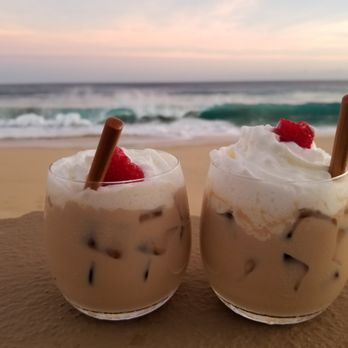 De Cortez - Honey coffee with crown royal, baileys and Brazilian  espresso. I asked for whipped cream - Latin American Near Me - Cabos San Lucas, BCS