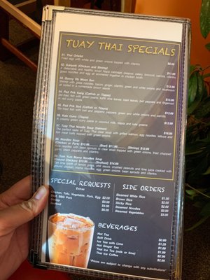 Menu photo 5 Tuay Thai Palos Heights, IL