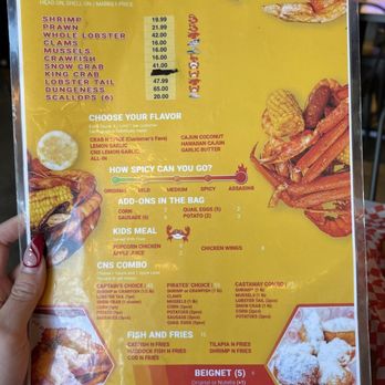 Crab N Spice - Menu as of 6/24/25 - Seafood Near Me - Carson, California Crab N Spice - Menu as of 6/24/25 - Seafood Near Me - Carson, California