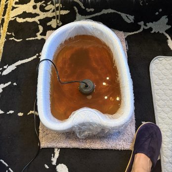 Lavender Hill spa - Ion Detox Before my Massage - Massage Near Me - Keller, Texas