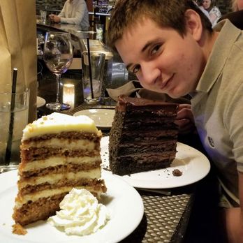 Rails Steakhouse - Carrot cake and Chocolate cake - Steakhouses Near Me - Towaco, New Jersey