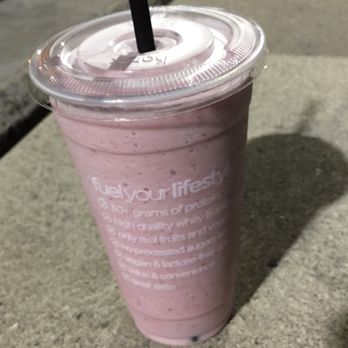Shake Smart - Make It Your Way (L) - Almond Milk, Whey Protein, Strawberries, and Bananas. - Juice Bars & Smoothies Near Me