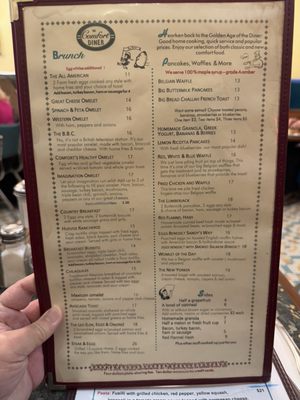 Menu photo 2 The Comfort Diner New York, NY Menu photo 2 The Comfort Diner New York, NY