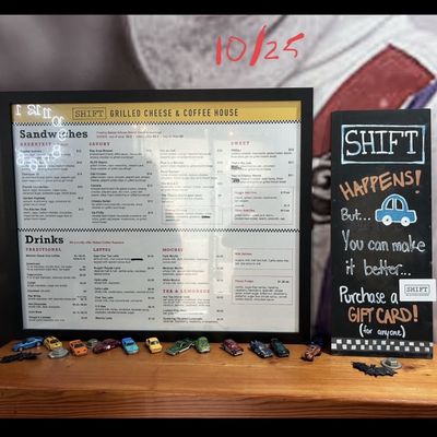 Menu photo 3 Shift Coffee House Sacramento, CA
