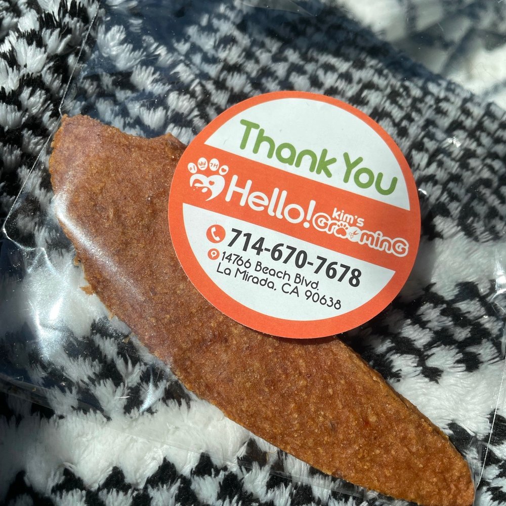 Thank you gift. There was 2 jerkies but my pooch wanted it ASAP Thank you gift. There was 2 jerkies but my pooch wanted it ASAP