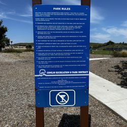Rancho Conejo Playfield - Park rules April 2023