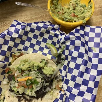 Street Tacos and Seafood - Black bean taco and guacamole - Mexican Near Me - Pickens, South Carolina Street Tacos and Seafood - Black bean taco and guacamole - Mexican Near Me - Pickens, South Carolina