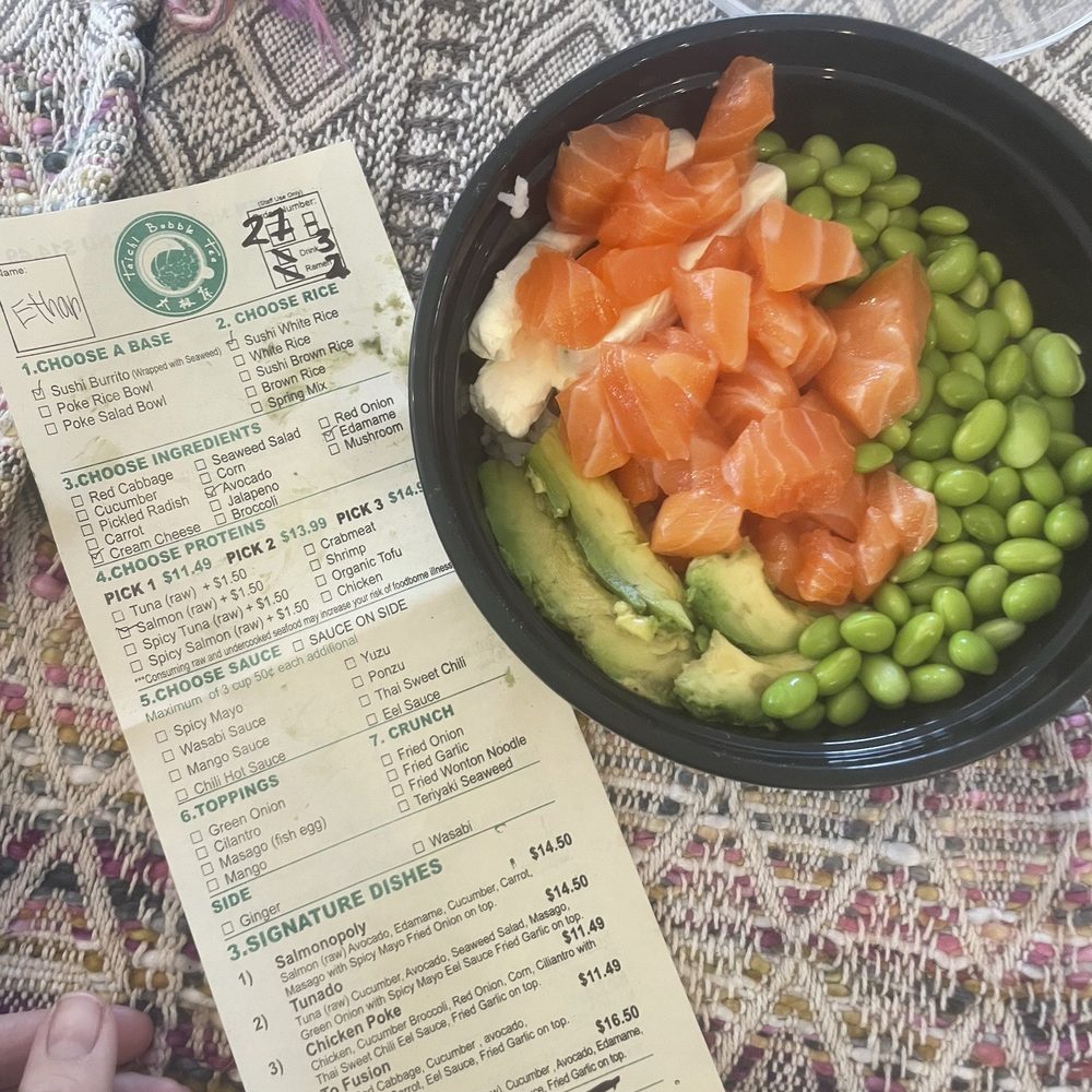 This is supposed to be a sushi burrito This is supposed to be a sushi burrito