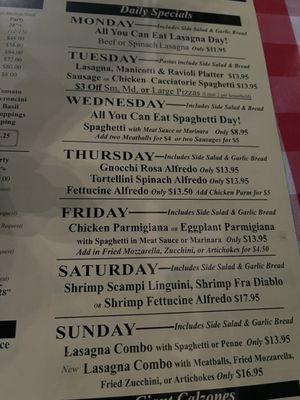 Menu photo 1 Pizza D'Oro Costa Mesa, CA