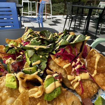 City Kitchen - Ahi nachos. A little lack luster in the ahi honestly - New American Near Me - Pittsburgh, Pennsylvania