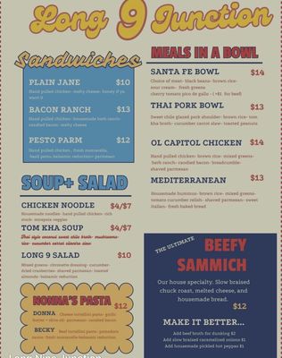 Menu photo 2 Long Nine Junction Springfield, IL