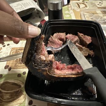 Lewis Steakhouse - The steak was supposed to be well . It lacked flavor . - Seafood Near Me - Jupiter, Florida