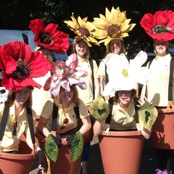 A Johnson & Sons Florist - Grand Old Day Parade Flower Pot Dancers - Florists Near Me - St Paul, Minnesota A Johnson & Sons Florist - Grand Old Day Parade Flower Pot Dancers - Florists Near Me - St Paul, Minnesota