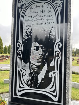 Jimi Hendrix Memorial by null