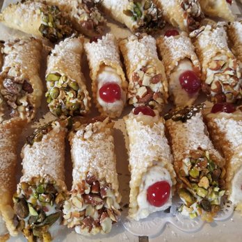 Cannoli by Vita - A platter of the best cannoli's - Desserts Near Me