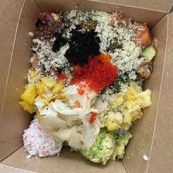 Local Poke - Medium Poke Bowl - Poke Near Me - Pleasanton, California