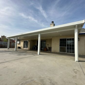 Sun Block Patio Covers - Front view of patio - Patio Coverings Near Me Sun Block Patio Covers - Front view of patio - Patio Coverings Near Me