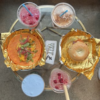 Hanna Bee Coffee - Galaxy lemonade, cinnamon vanilla latte, breakfast taco, BLT breakfast sandwich, Cookie Monster cold brew - Coffee & Tea Near Me - Nashville, Tennessee