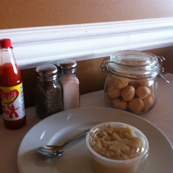 Southern Cross Kitchen - we thought this was honey butter but no... they set ever table with horseradish and the cracker balls - Southern Near Me - Conshohocken, Pennsylvania Southern Cross Kitchen - we thought this was honey butter but no... they set ever table with horseradish and the cracker balls - Southern Near Me - Conshohocken, Pennsylvania