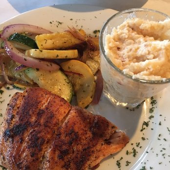 The Catch - Started in on the delish Chipotle/Gouda Grits before the pic! - Seafood Near Me - Albany, Georgia