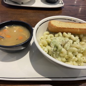 Corner Bakery Cafe - Pesto Cavatappi and Chicken Noodle Soup - Breakfast & Brunch Near Me - Orem, Utah Corner Bakery Cafe - Pesto Cavatappi and Chicken Noodle Soup - Breakfast & Brunch Near Me - Orem, Utah